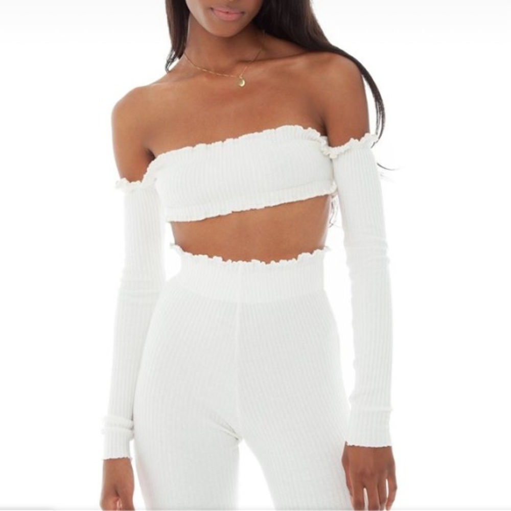 Authentic ARE YOU AM I robbed “TIIU” bandeau top